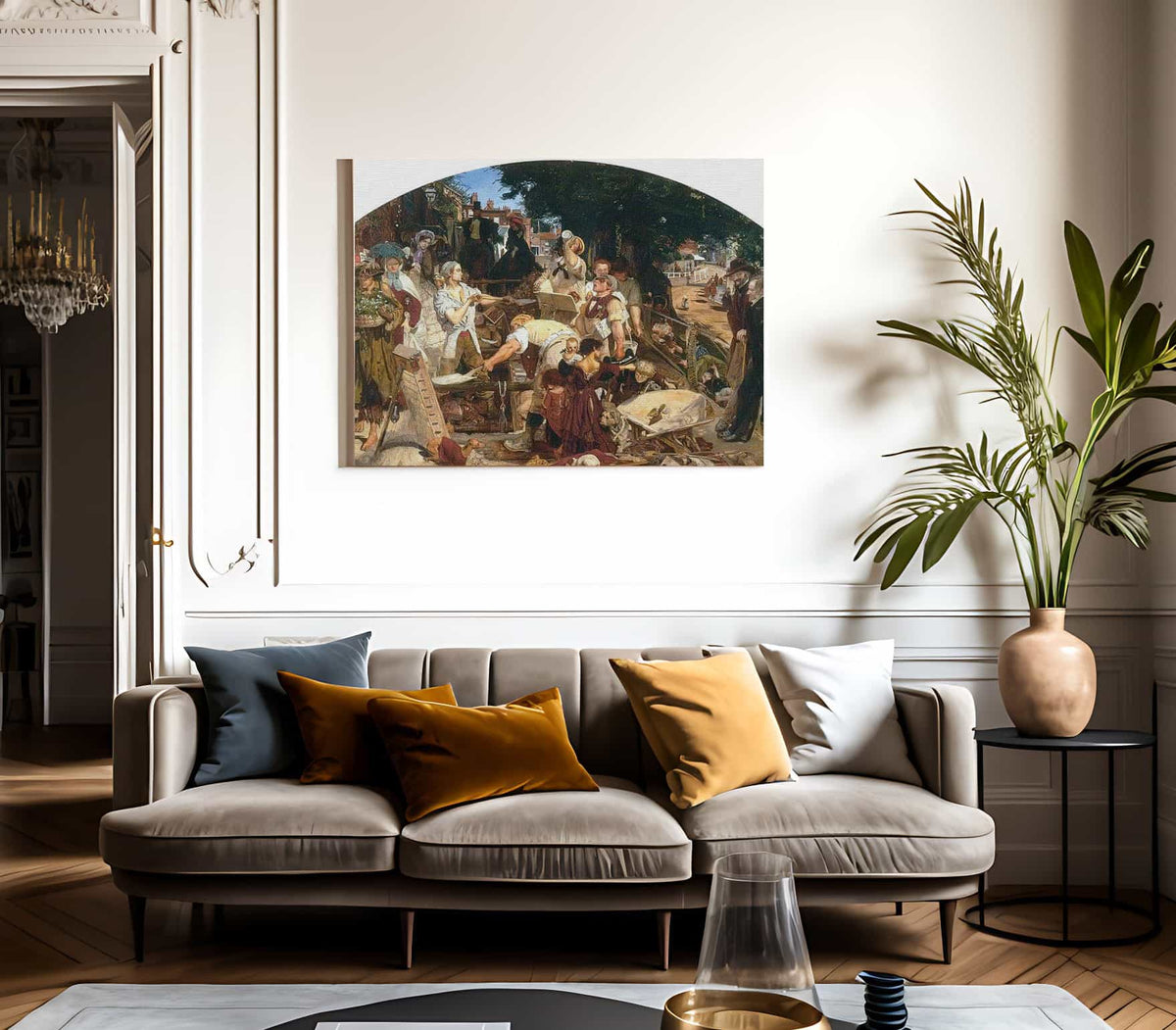 Work By Ford Madox Brown Fine Art Print