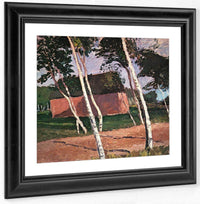 Worpsweder Landscape By Paula Modersohn Becker Fine Art Print