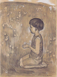 Worship 1893 Pencil Chalk Watercolor 62X45Cm Kunstmuseum Winterthur By Ferdinand Hodler Fine Art Print