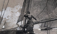 Yachting Girl By Winslow Homer Fine Art Print