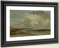 Yarmouth Pier By John Constable Fine Art Print