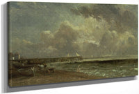 Yarmouth Pier By John Constable Fine Art Print
