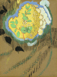 Yellow Flowers By Odilon Redon Fine Art Print