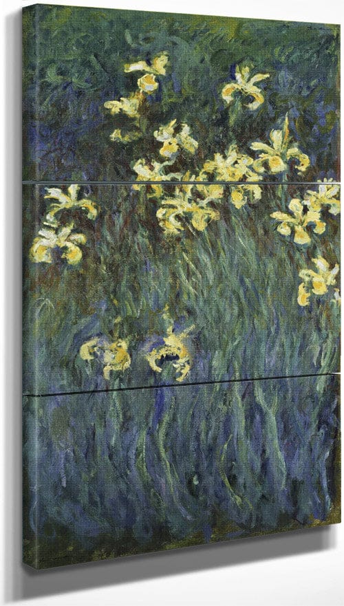 Yellow Irises 2 By Claude Monet Fine Art Print