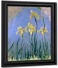 Yellow Irises By Claude Monet Fine Art Print
