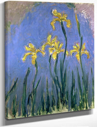 Yellow Irises By Claude Monet Fine Art Print