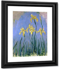 Yellow Irises By Claude Monet Fine Art Print