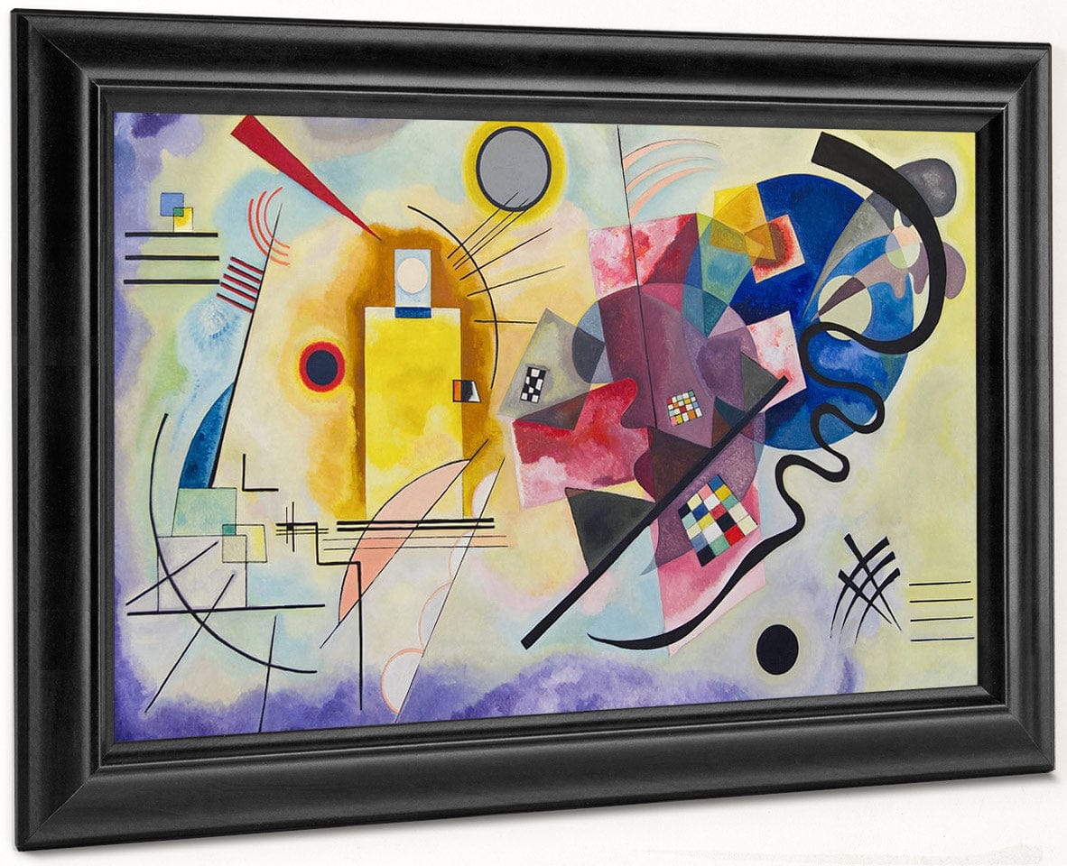 Yellow Red Blue 1925 By Wassily Kandinsky Fine Art Print