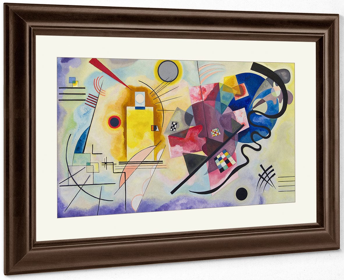Yellow Red Blue 1925 By Wassily Kandinsky Fine Art Print