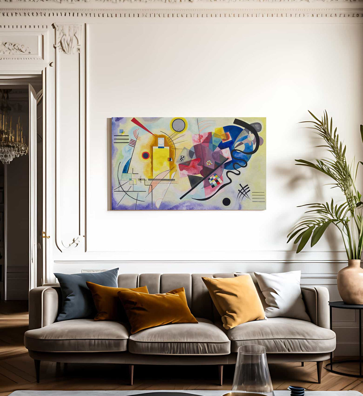 Yellow Red Blue 1925 By Wassily Kandinsky Fine Art Print