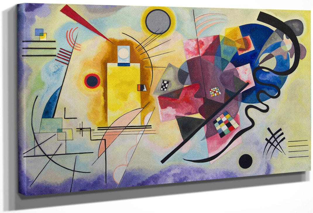 Yellow Red Blue 1925 By Wassily Kandinsky Fine Art Print