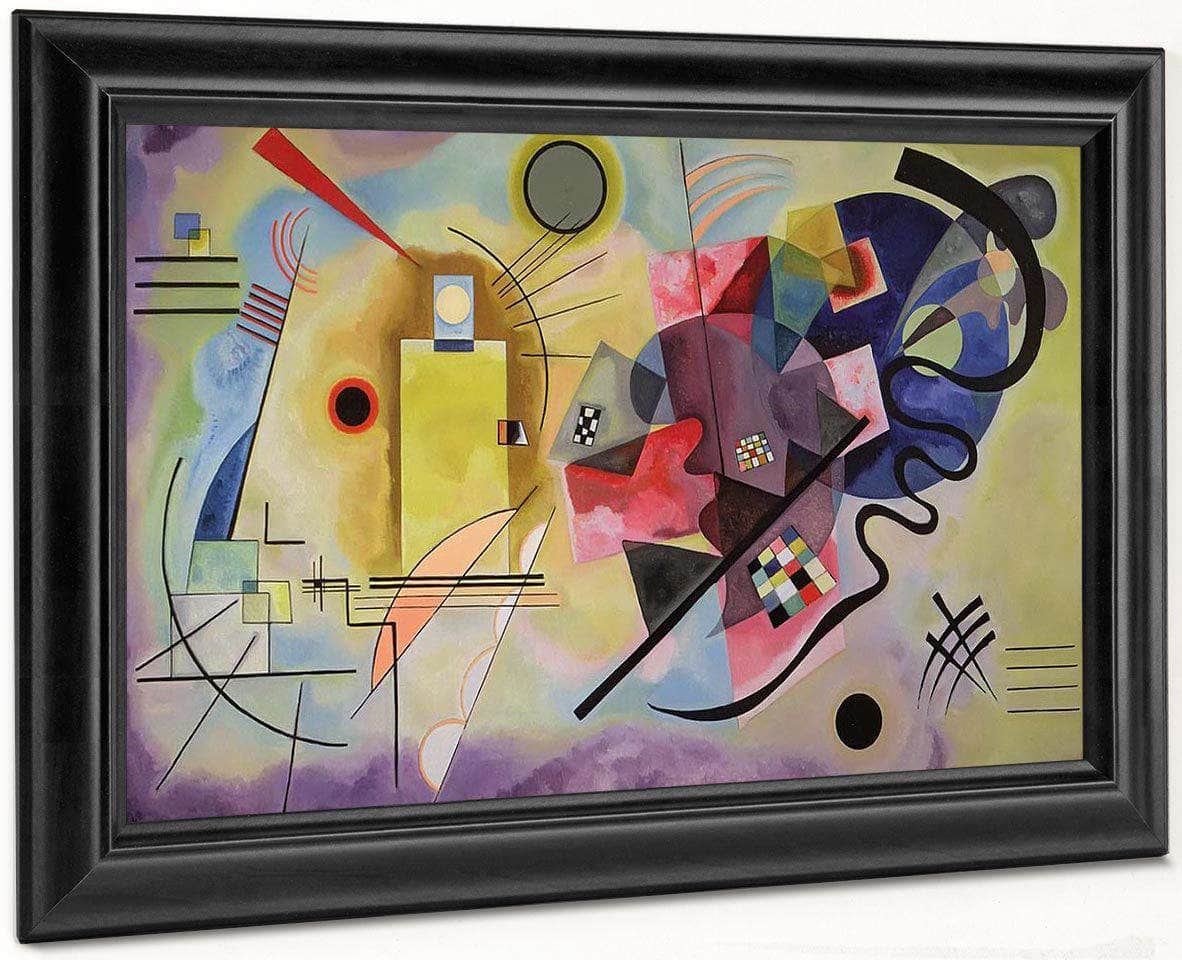 Yellow Red Blue By Wassily Kandinsky Fine Art Print