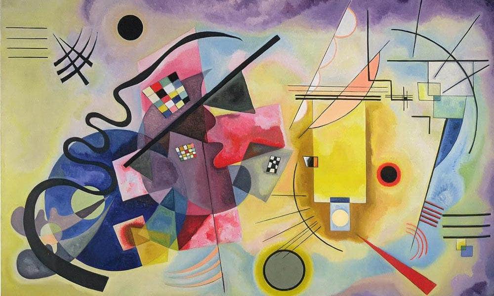 Yellow Red Blue1925 By Wassily Kandinsky Fine Art Print