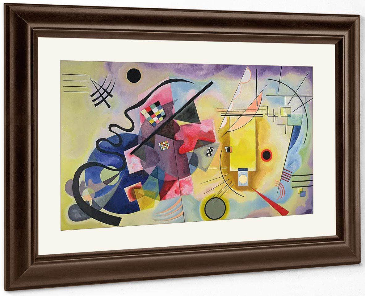 Yellow Red Blue1925 By Wassily Kandinsky Fine Art Print