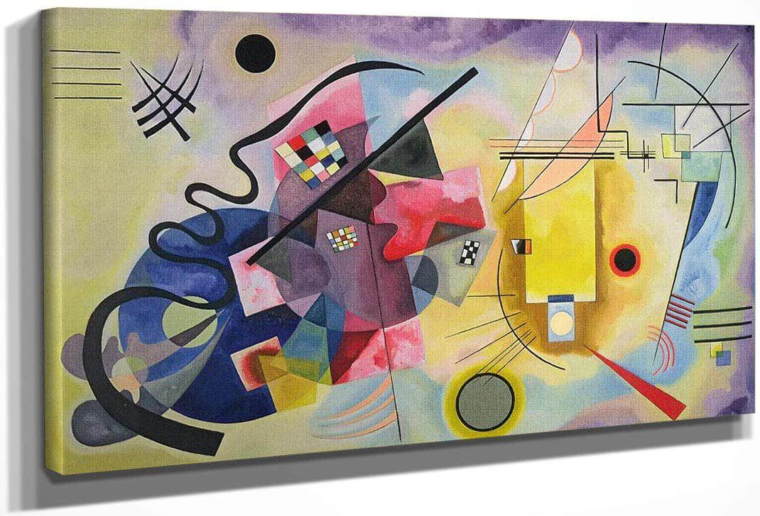 Yellow Red Blue1925 By Wassily Kandinsky Fine Art Print