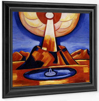 Yliaster (Paracelsus) By Marsden Hartley Fine Art Print