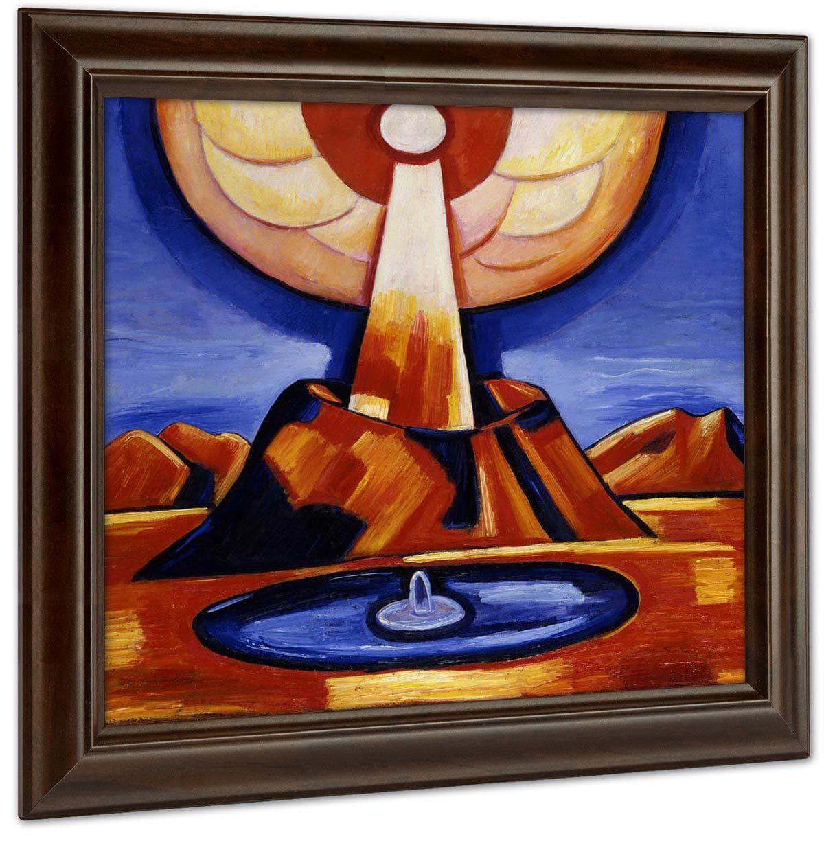 Yliaster (Paracelsus) By Marsden Hartley Fine Art Print