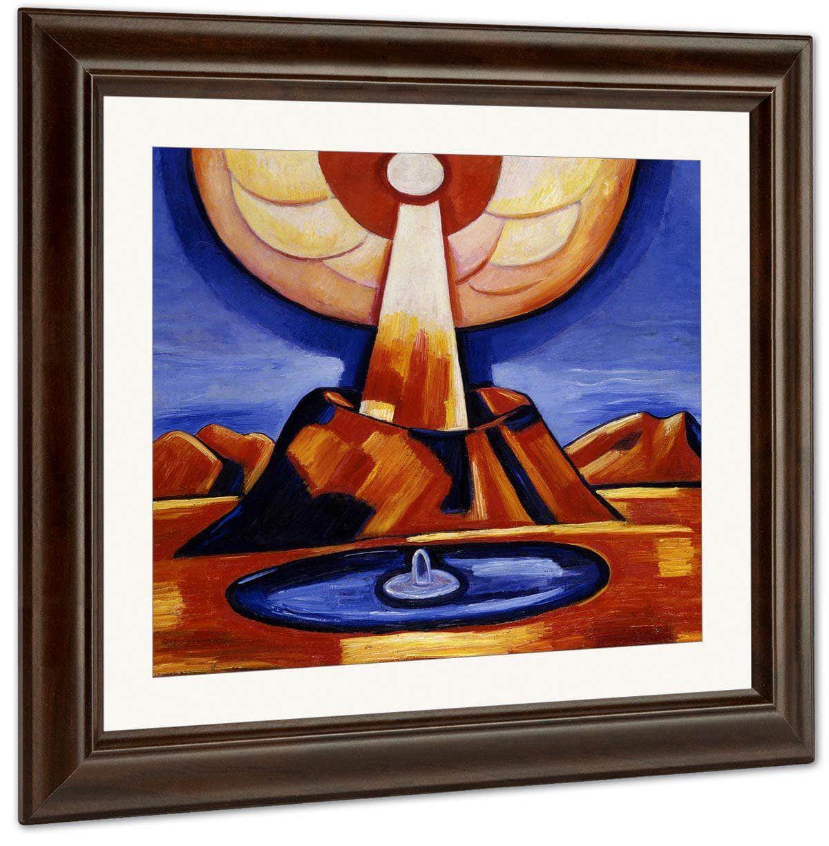 Yliaster (Paracelsus) By Marsden Hartley Fine Art Print