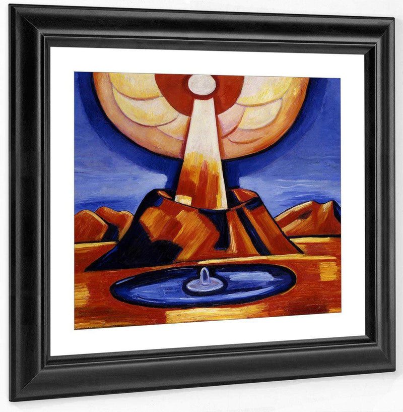 Yliaster (Paracelsus) By Marsden Hartley Fine Art Print