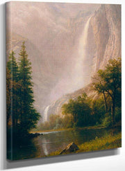 Yosemite Falls By Albert Bierstadt Fine Art Print
