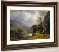 Yosemite Valley (Formerly Half Dome Yosemite Valley) By  Bierstadt, Albert Fine Art Print