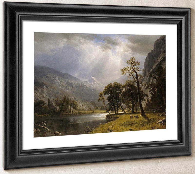 Yosemite Valley (Formerly Half Dome Yosemite Valley) By  Bierstadt, Albert Fine Art Print