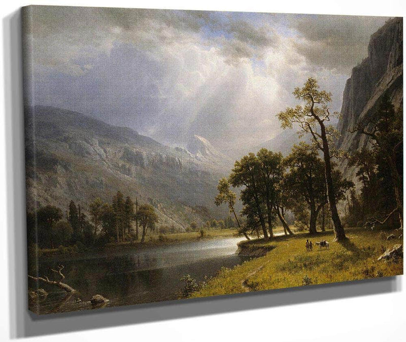 Yosemite Valley (Formerly Half Dome Yosemite Valley) By  Bierstadt, Albert Fine Art Print
