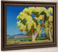 Young Cottonwoods By Maynard Dixon Fine Art Print