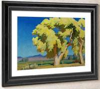 Young Cottonwoods By Maynard Dixon Fine Art Print