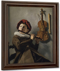 Young Flute Player 1630 By Judith Leyster Fine Art Print