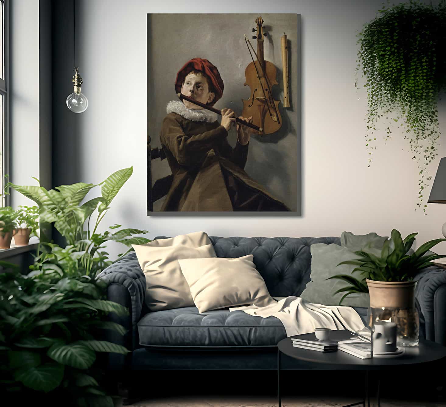 Young Flute Player 1630 By Judith Leyster Fine Art Print
