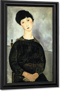 Young Girl 1918 By Amedeo Modigliani Fine Art Print