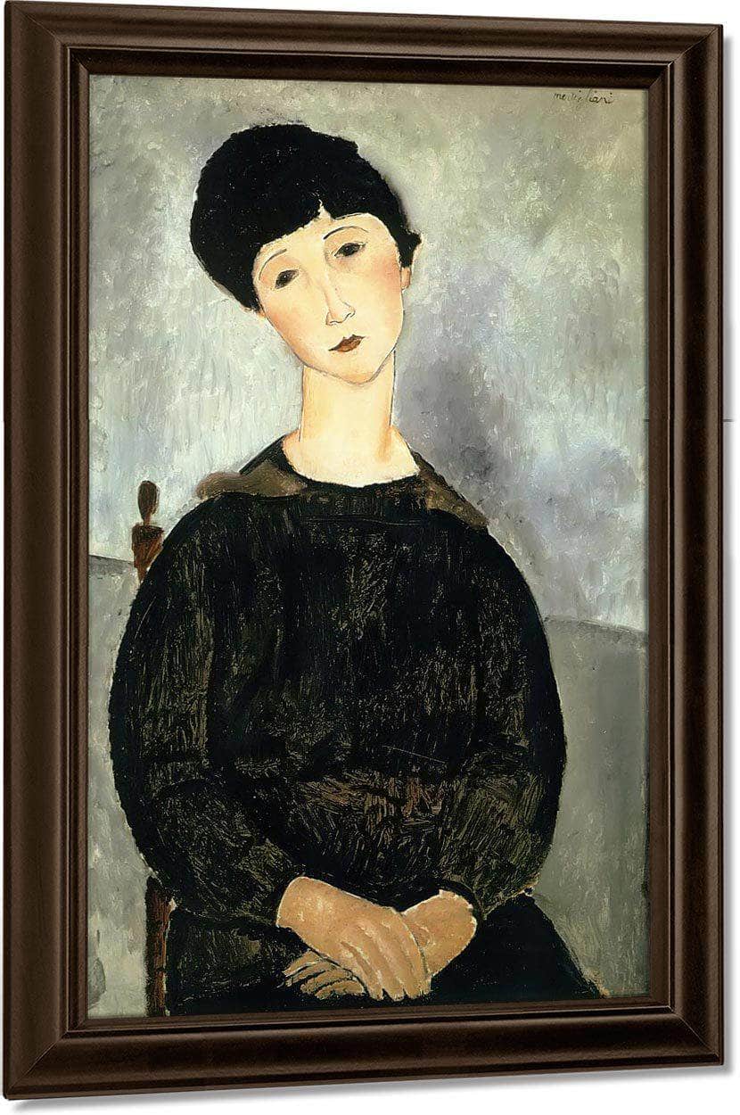 Young Girl 1918 By Amedeo Modigliani Fine Art Print