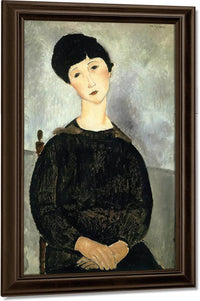 Young Girl 1918 By Amedeo Modigliani Fine Art Print