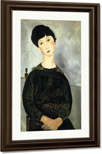Young Girl 1918 By Amedeo Modigliani Fine Art Print