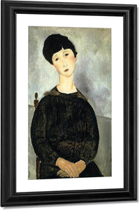Young Girl 1918 By Amedeo Modigliani Fine Art Print