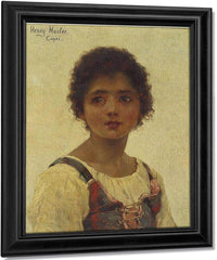 Young Girl From Capri By Henry Mosler Fine Art Print