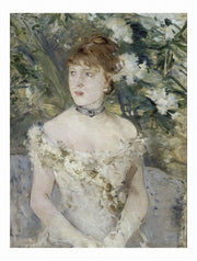 Young Girl In A Ball Gown 1879 54x71cm by Berthe Morisot Fine Art Print