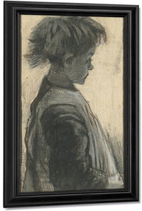 Young Girl In An Apron By Vincent Van Gogh Fine Art Print