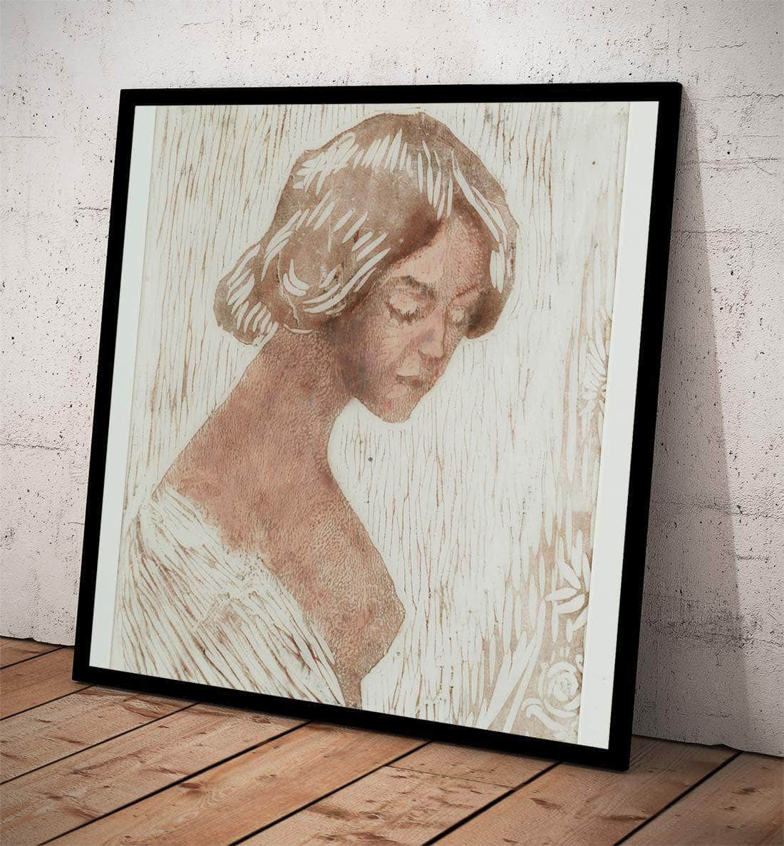 Young Girl Nicolai Astrup Canvas Art Fine Art Print