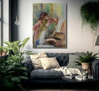 Young Girls At The Piano By Pierre Auguste Renoir Fine Art Print