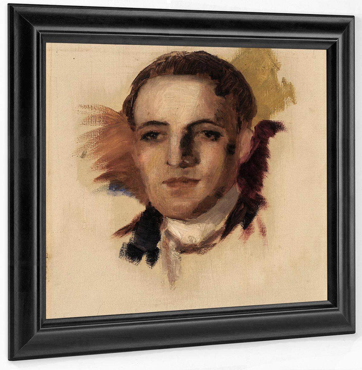 Young Man By Alice Pike Barney Fine Art Print