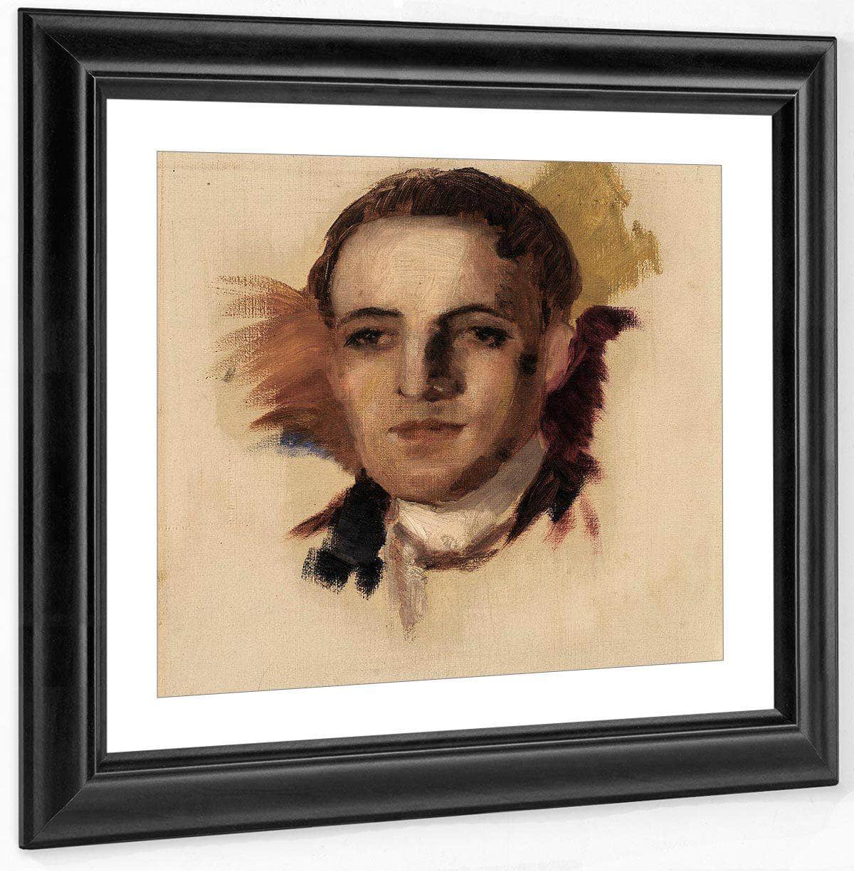 Young Man By Alice Pike Barney Fine Art Print