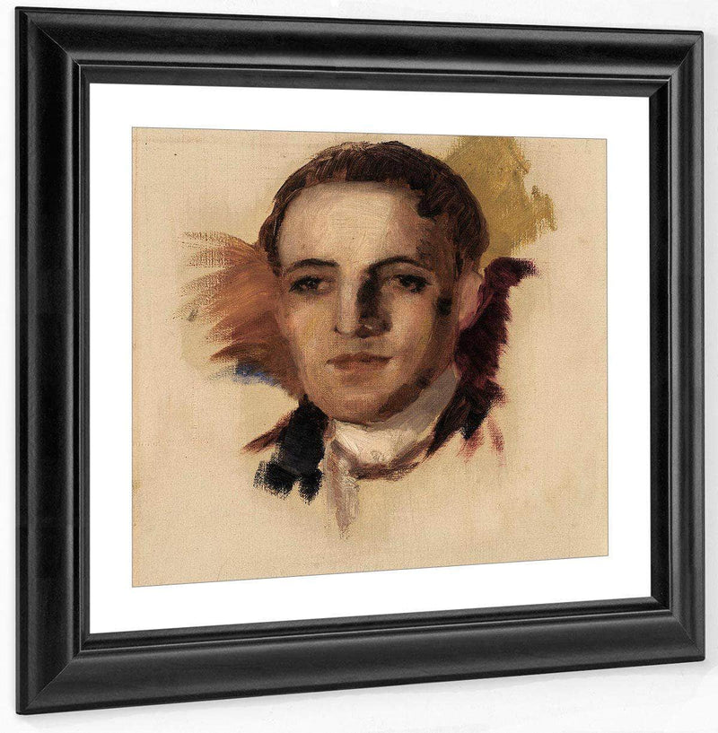 Young Man By Alice Pike Barney Fine Art Print