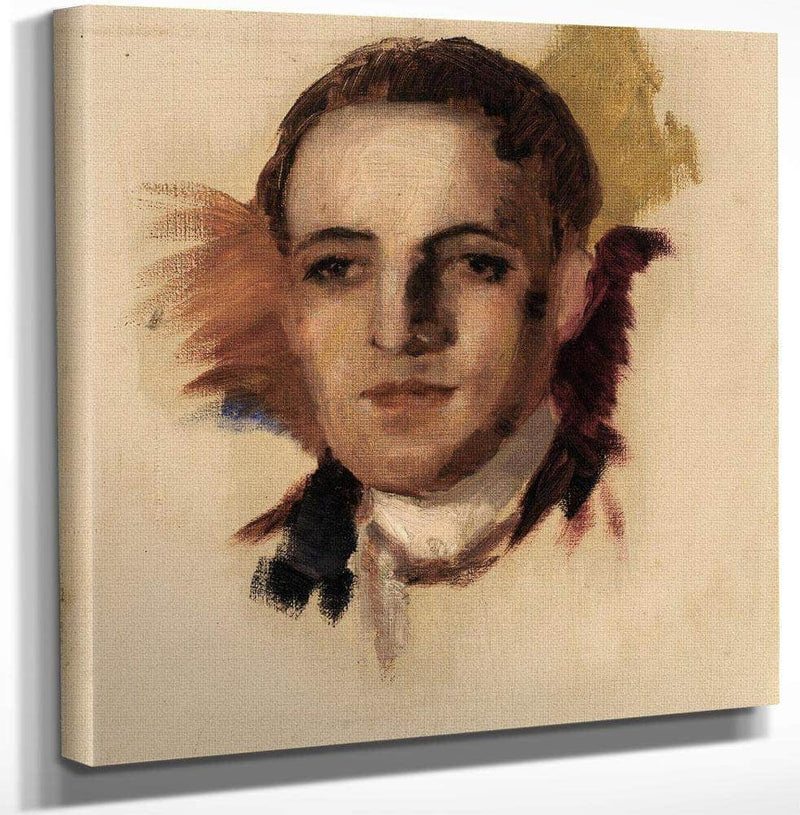Young Man By Alice Pike Barney Fine Art Print
