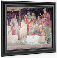 Young Man Greeted By Seven Liberal Arts From The Villa Lemmi By Sandro Botticelli Fine Art Print