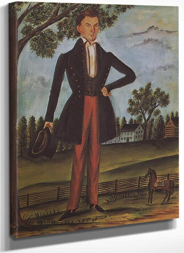 Young Mr. Faul By Jacob Maentel Fine Art Print