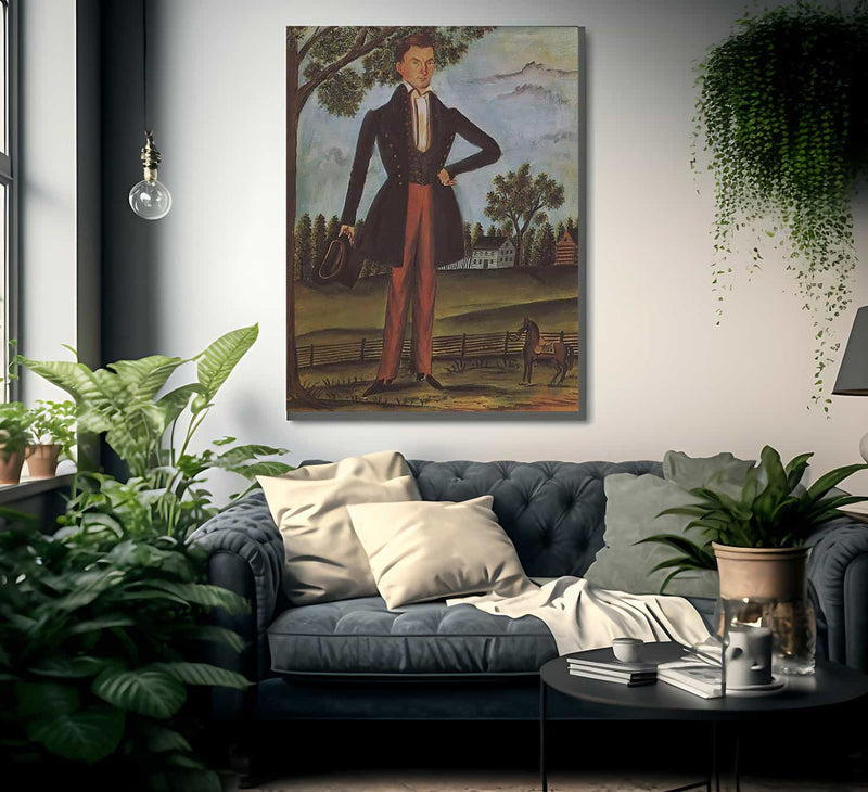 Young Mr. Faul By Jacob Maentel Fine Art Print