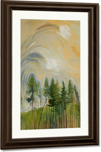 Young Pines By And By Sky By 1935 By Emily Carr Fine Art Print