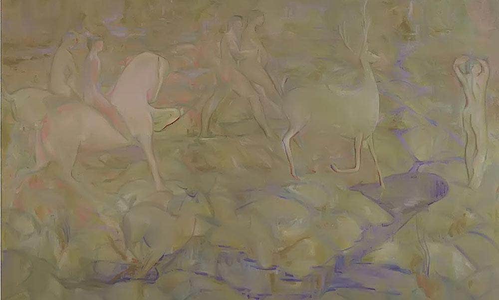 Young Rivers By Rex Slinkard Fine Art Print